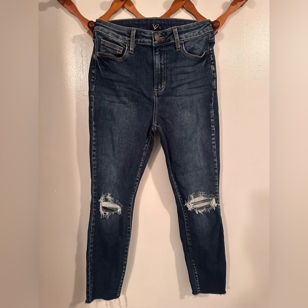 distressed jeans